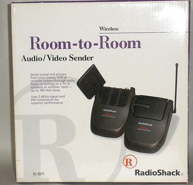 Radio Shack  15-1971  Wireless Room to Room Audio / Video Sender