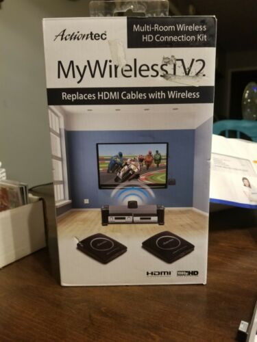 Actiontec MyWirelessTV2 Wireless Video Transmitter and Receiver - Black