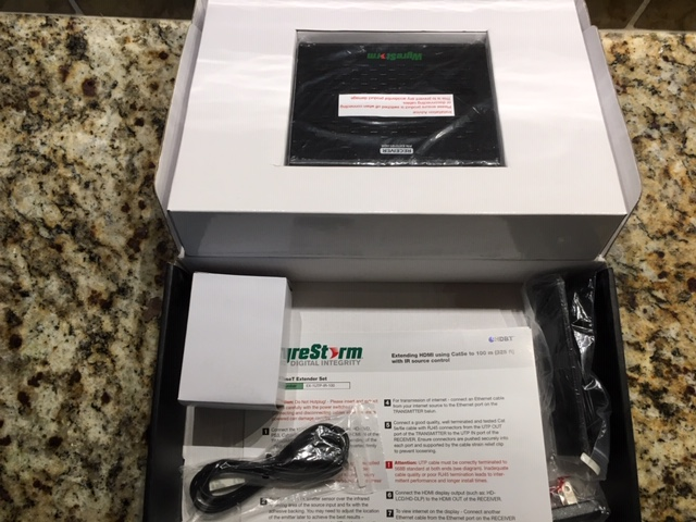 WYRESTORM RX-100-IR HDBT RECIEVER