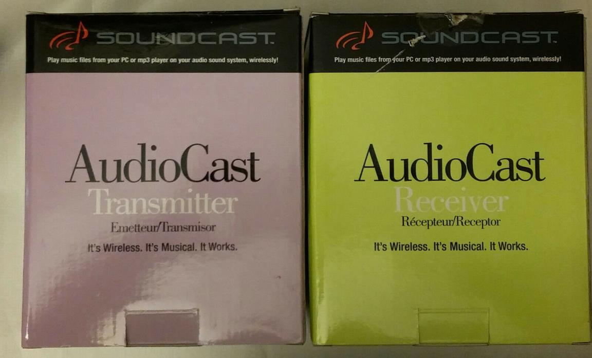 CLASSIC AUDIOCAST TRANSMITTER & RECEIVER COMBO - ACT 211 & ACR 212 - SOUNDCAST