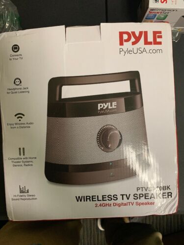 Pyle Wireless Portable Speaker Soundbox - 2.4ghz Full Range Stereo Sound Digital
