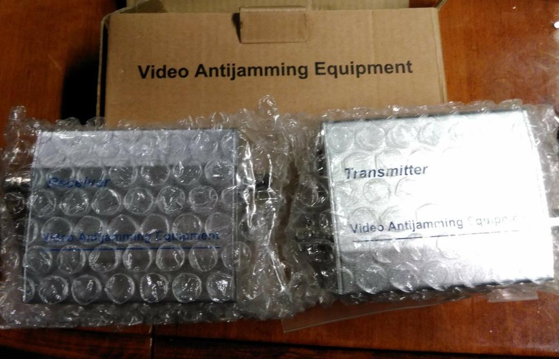 VIDEO ANTIJAMMING EQUIPMENT RECEIVER AND TRANSMITTER