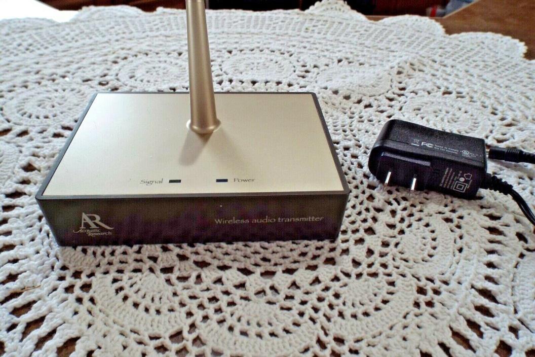 AR ACOUSTIC RESEARCH Outdoor Speaker Wireless Audio Transmitter ONLY AW825 Gold