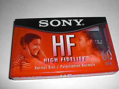 1 Sony HF 90 Minutes Normal Bias Audio Cassette C-90HFR 90min Qty 1 C90HFR