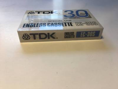 TDK EC-30S Endless Cassette NOS sealed