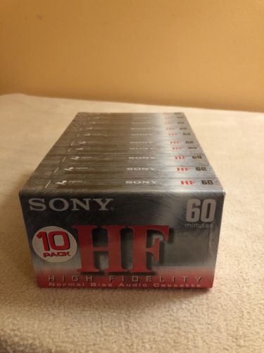 10 Pack Sony HF Normal Bias Audio Cassette