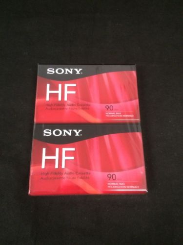 Sony C90HFR/2 90 Minute HF Audio Tape - 2 Pack - SEALED