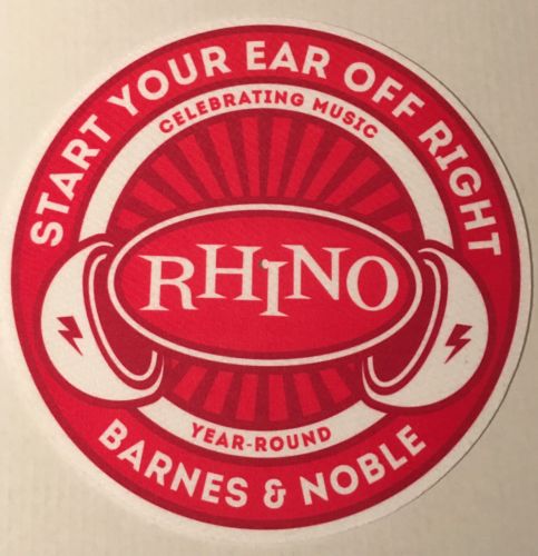 RHINO RECORDS LP TURNTABLE SLIPMAT BARNES & NOBLES VINYL RECORDS