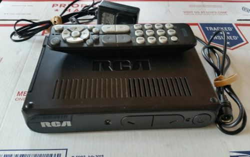 RCA Converter Box DTA800B1 -Tested -Remote -Free Shipping!