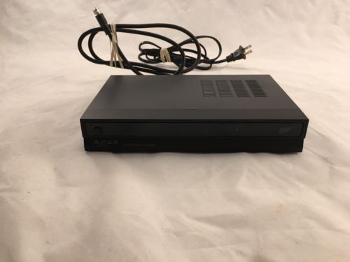 Apex DT250A Digital TV Converter Box With Analog Pass Through No Remote