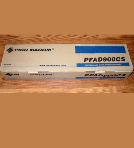 PICO Macom PFAD900CS Stereo Agile CATV A/V Demodulator 54 to 806 MHz 5B5E
