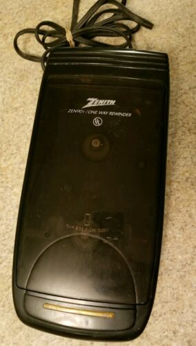 Zenith Video Cassette VHS One-Way Rewinder Black