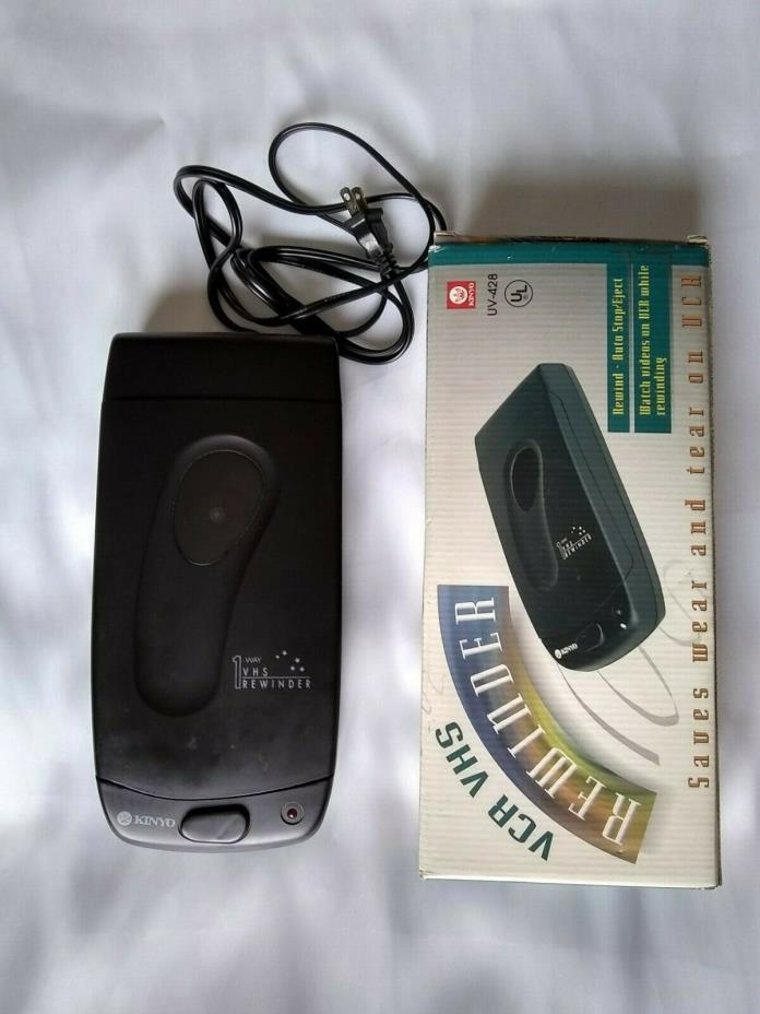 Kinyo UV-428 VHS Video Cassette Tape Rewinder