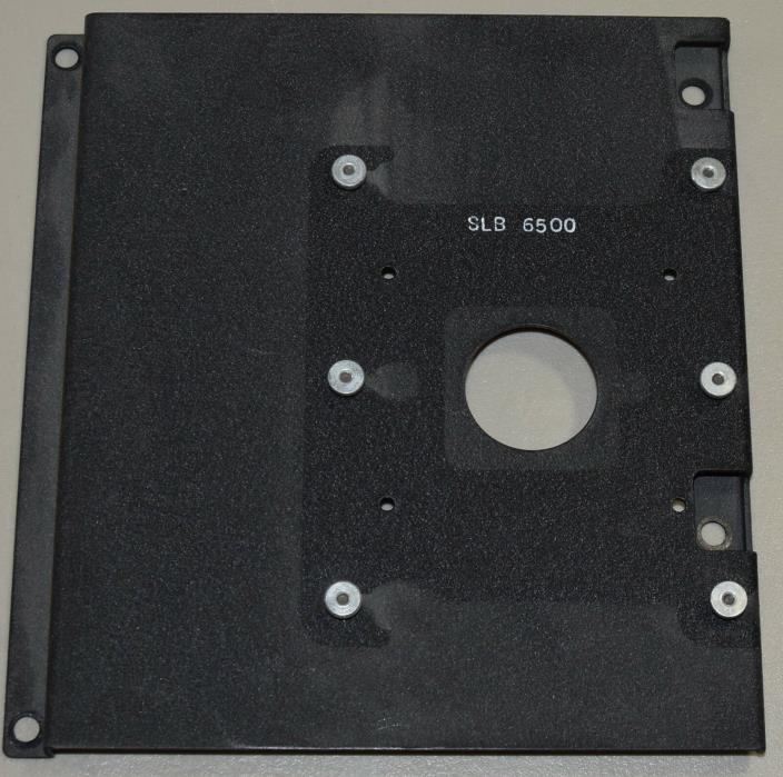 Chief SLB 6500 Projector Mounting Bracket Plate Black Steel Used (No Screws)