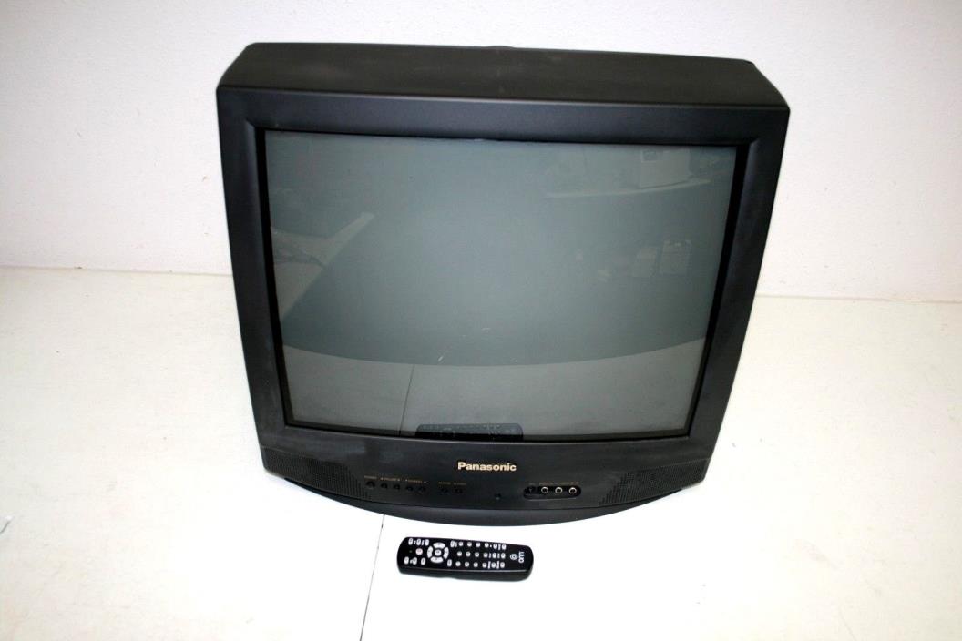 Panasonic CT-20G8G 20 Inch CRT TV: with Remote AV Connectors: Retro Gaming