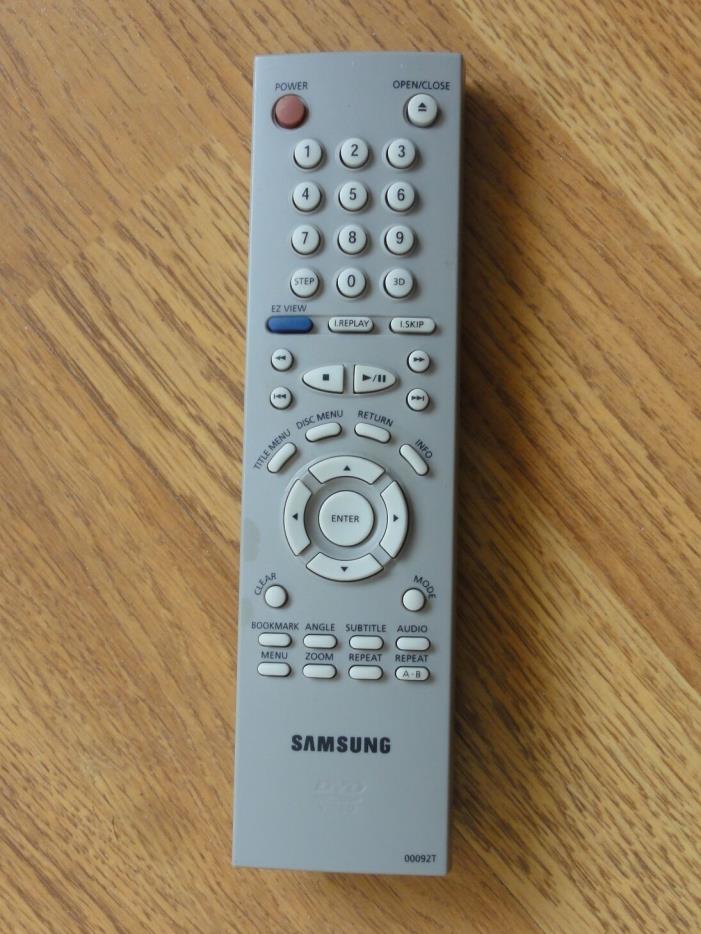 Samsung DVD Player Remote Control 00092T