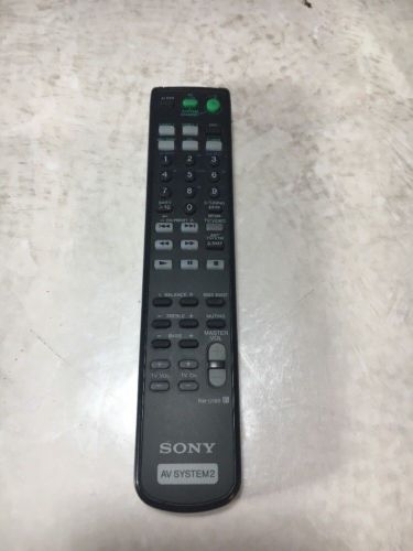 Original Sony RM-U185 AV System 2 Remote Control -WORKS GREAT!!