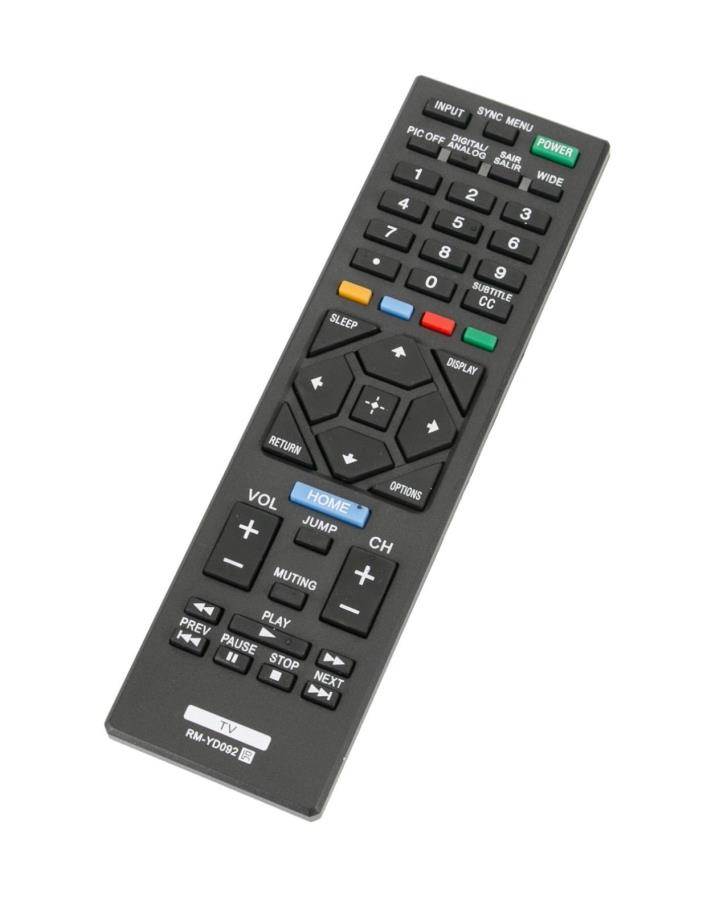 New RM-YD092 Replace Remote for Sony LCD TV KDL-32R400A KDL-40R450A KDL-46R450A
