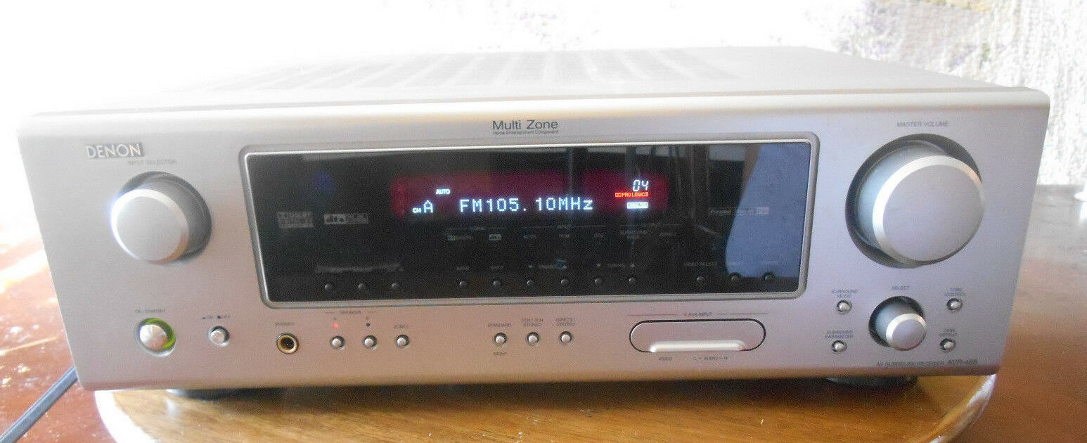 Denon AVR-486 Audio/Video Receiver (TESTED) No Remote