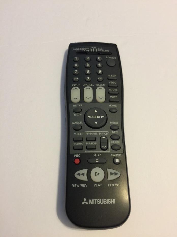 Original Mitsubishi TV 290P116A10 290P116B10  Remote Control