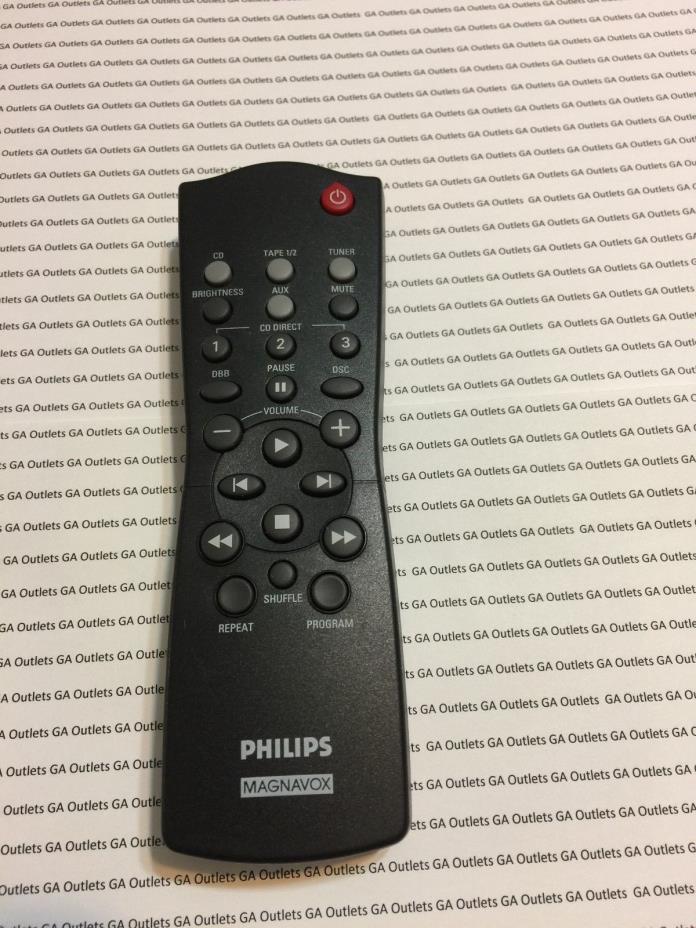 PHILIPS MAGNAVOX Audio Remote Control RC282422/04b DVD525AT, FW320037 FW3203C37