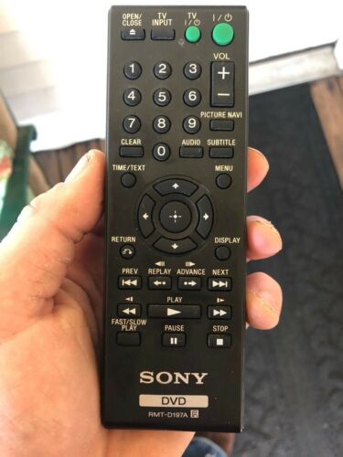 New RMT-D197A Remote For Sony DVD DVP-SR210 DVP-SR210P DVP-SR510 DVP-SR510H