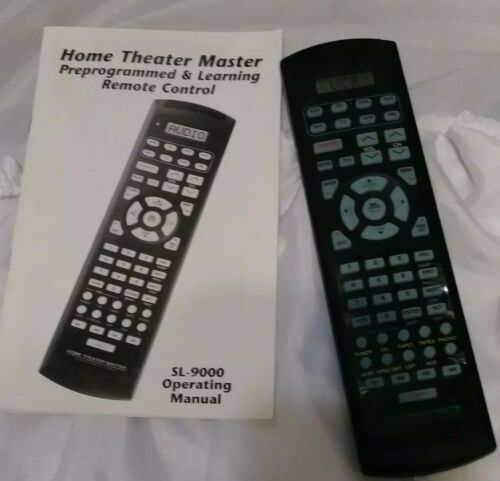 Universal Home Theater Master Preprogrammed & Learning Remote Control SL-9000