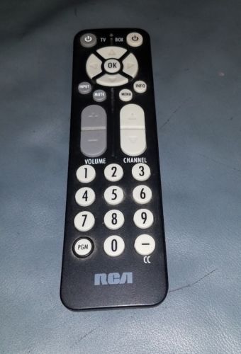 RCA DIGITAL TV CONVERTER BOX REMOTE - ORIGINAL - DTA800B DTA809 Tested used
