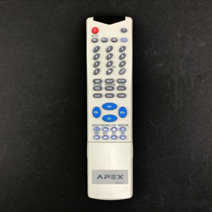 Apex KDT1A-C1 Remote Control - Fully Tested & Working