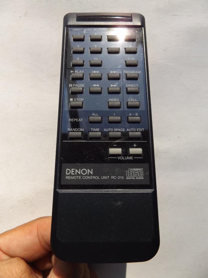 RC-215 DENON REMOTE CONTROL GOOD USED