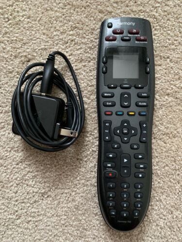 Logitech Harmony 700 Universal Remote Control With Charger - No Batteries