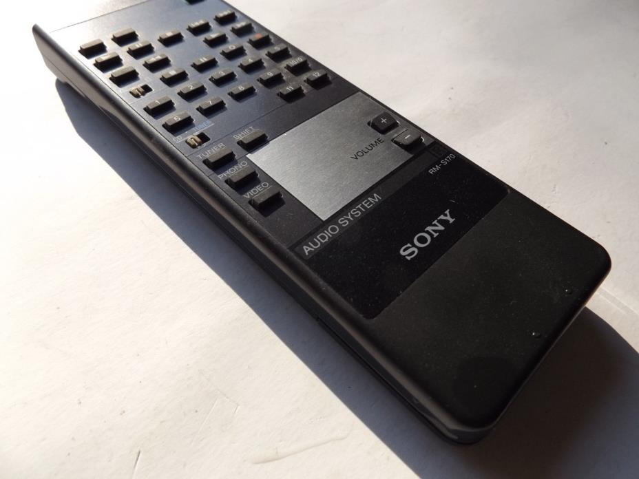 SONY RM-S170 REMOTE CONTROL GOOD USED