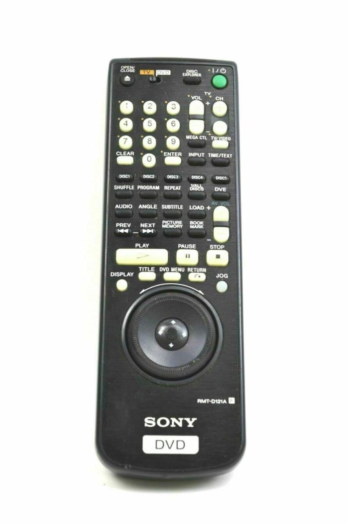 SONY RMT-D121A Remote Control RT141898961 RMTD121A DVPC675D Genuine Original