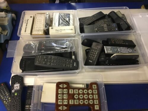 GE RCA INSIGNIA HP PHILIPS MAGNAVOX Remote Control Mix Lot For VCR TV DVD STEREO
