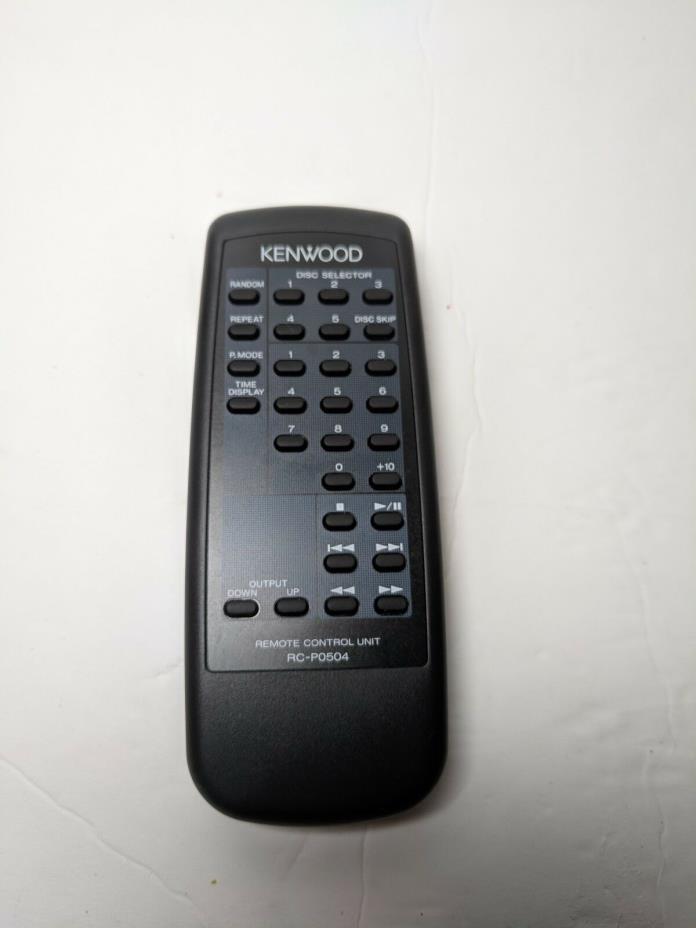 Kenwood Remote Control RC-PO504