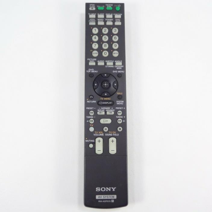 Sony RM-ADP015 Remote Control