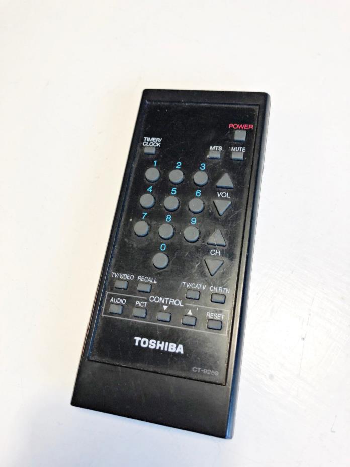 Toshiba CT-9259 TV Remote Control for CE2058 CF2008 CF2038 CF2048 CF2628 CF2638