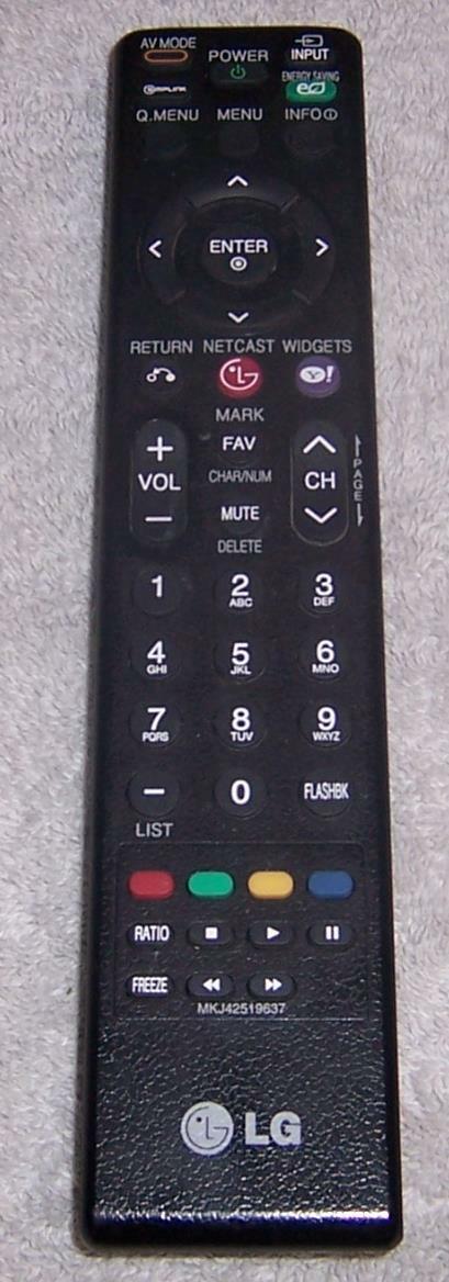 LG MKJ42519637 Remote Control for TV