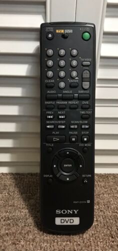 Sony Remote Control DVD DVP-560D DVP-S56 DVP-S560D RMT D117A