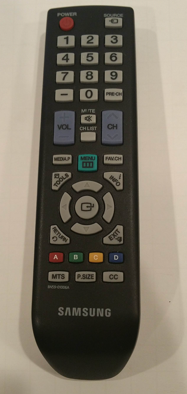 GENUINE SAMSUNG BN59-01006A LED LCD HD TV Smart TV Remote Control w/ Batteries
