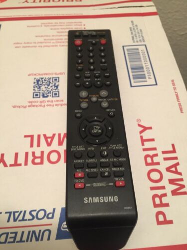 Factory Original Samsung 00084A OEM Remote Control for DVD VCR Combo Recorder