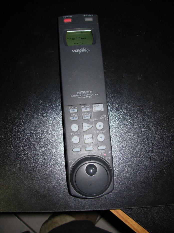 Hitachi VT-RM772A Remote Control