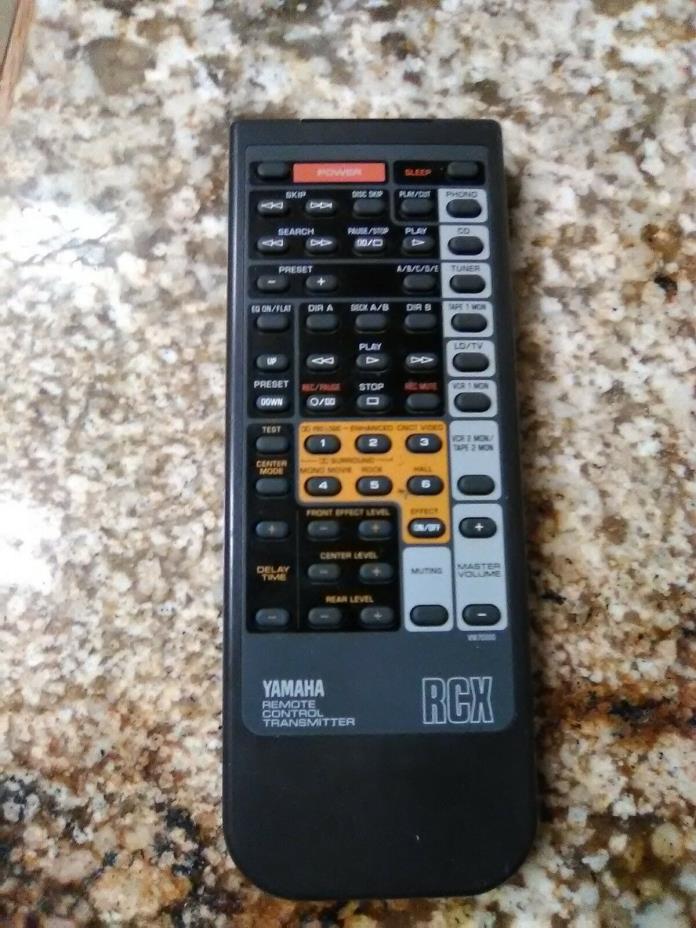 Yamaha VM70300 OEM REMOTE Control For AV Receiver RCX For RXV470, RXV660