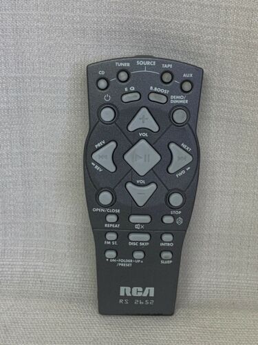 (BC) Original RCA RS2652 Audio System Remote Control Free US Shipping