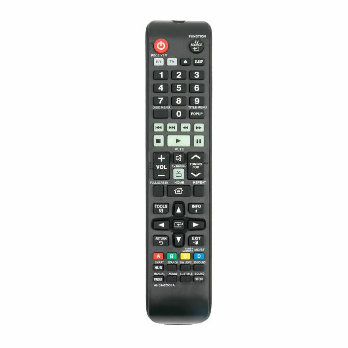 New AH59-02538A Replace Remote for Samsung HT-F5500 HT-F5500K HT-F5500W HT-F5530
