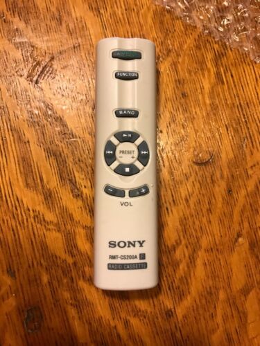 ORIGINAL Sony RMT-CS200A CD / Cassette Remote CFD-S200 - Tested