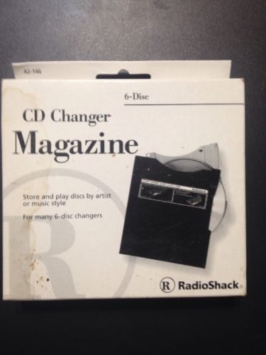 RADIO SHACK 6 Disc CD Changer Magazine #42-146 NEW