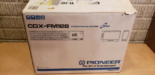 Pioneer CDX-FM128 12-Disc CD Changer NOS original box universal multi CD system