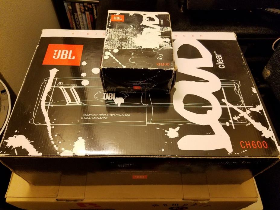 JBL CH600 6 Disc Car CD Changer w/RFMOD Controller/RF Modulator