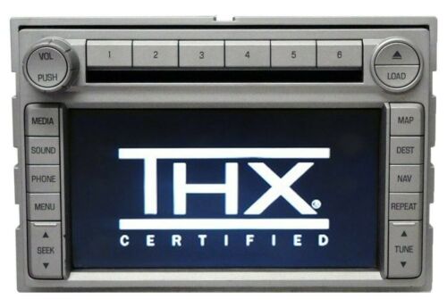 Thx certified system and head unit with navigation and 6 disc CD changer